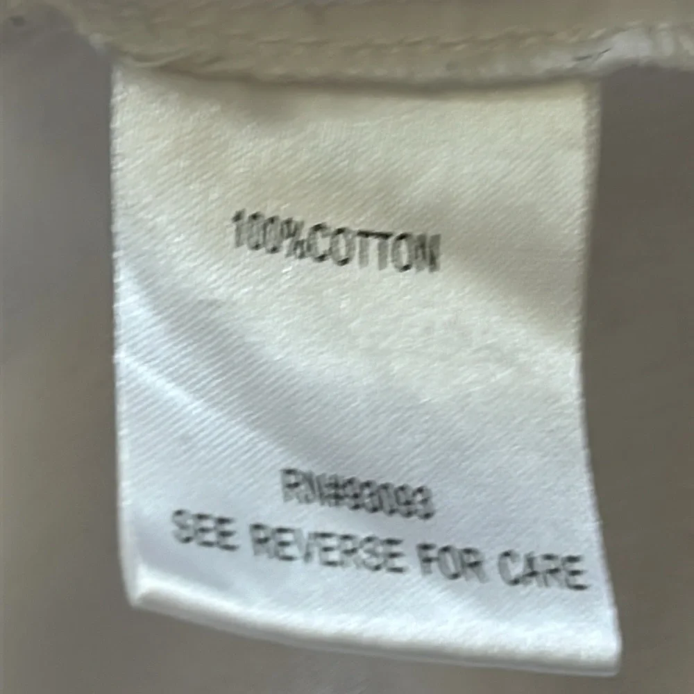 Tyler Boe Izzy Eyelet Topper Crochet Dress w Bell Sleeves Notch Neck White - Picture 13 of 15